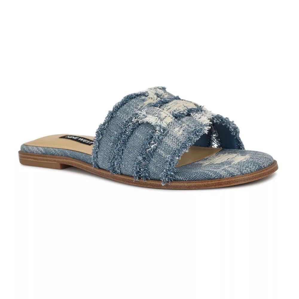 Nine West Germanny Women's Slip-On Casual Sandals,  Product Image