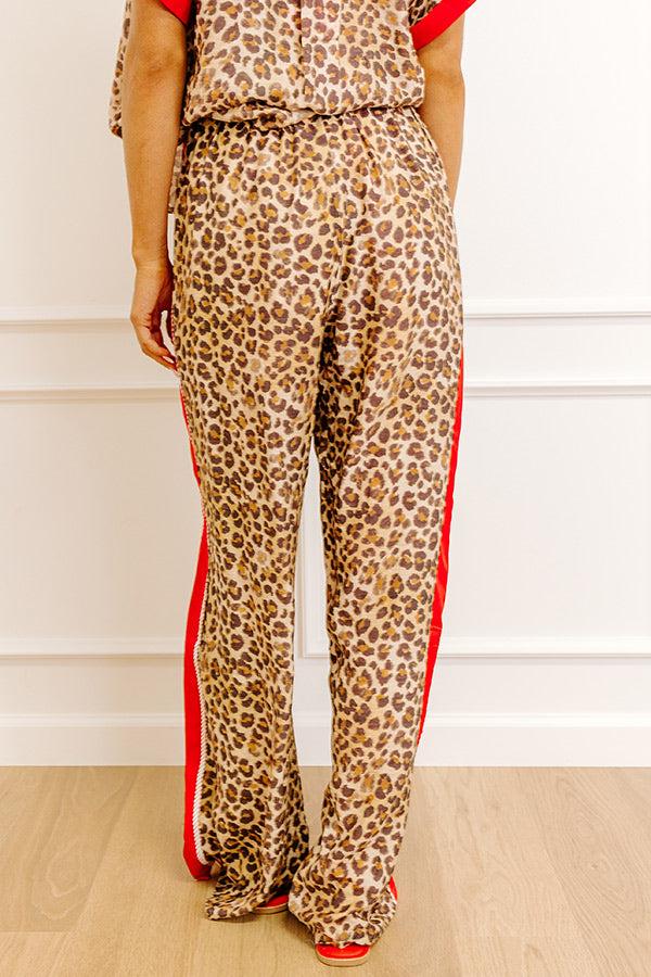 Concrete Jungle High Waist Leopard Pants Product Image