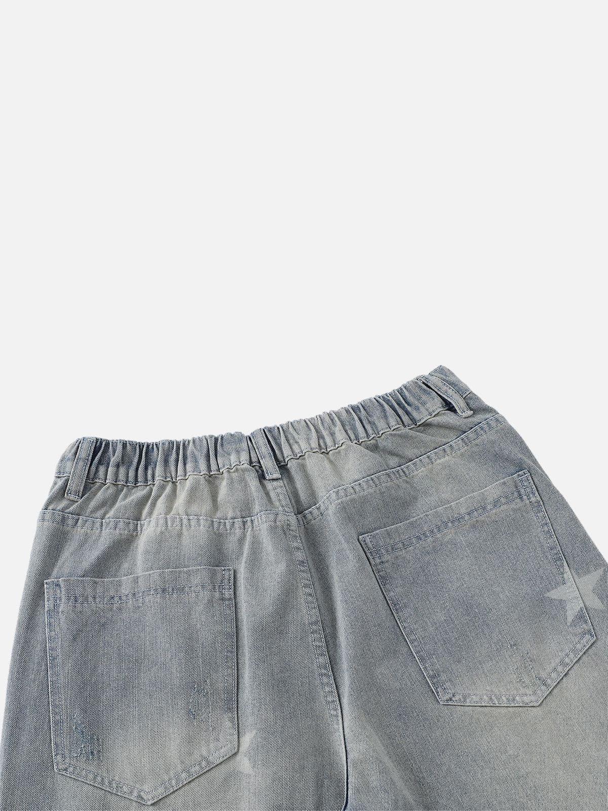 Aelfric Eden Star Graphic Baggy Jeans Product Image