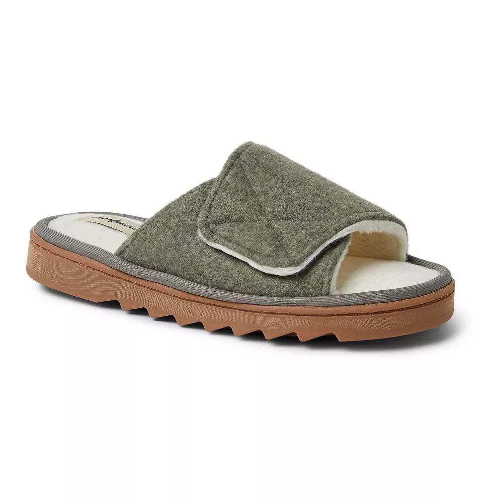 Dearfoams Norma Wool Blend Women's Slide Slippers,  Product Image