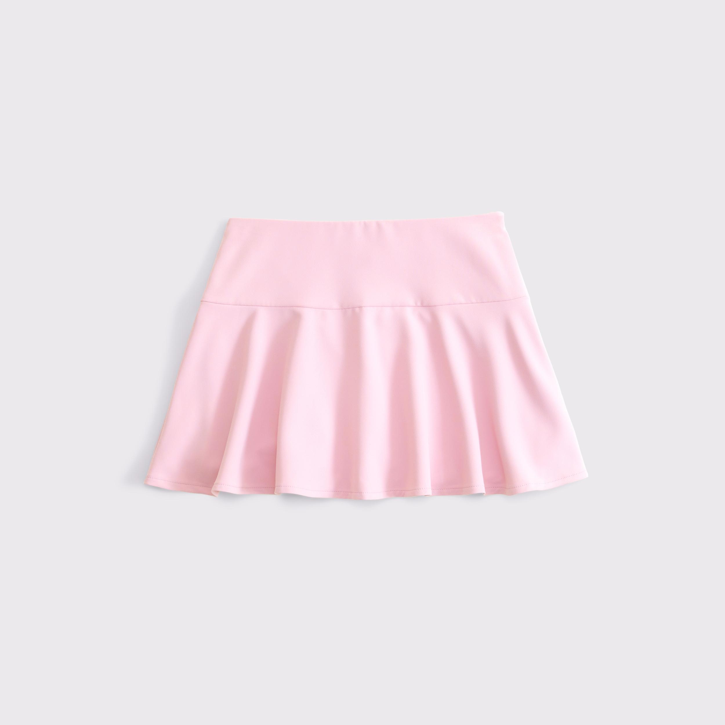 High Rise Flirty Drop-Waist Mini Skort Product Image