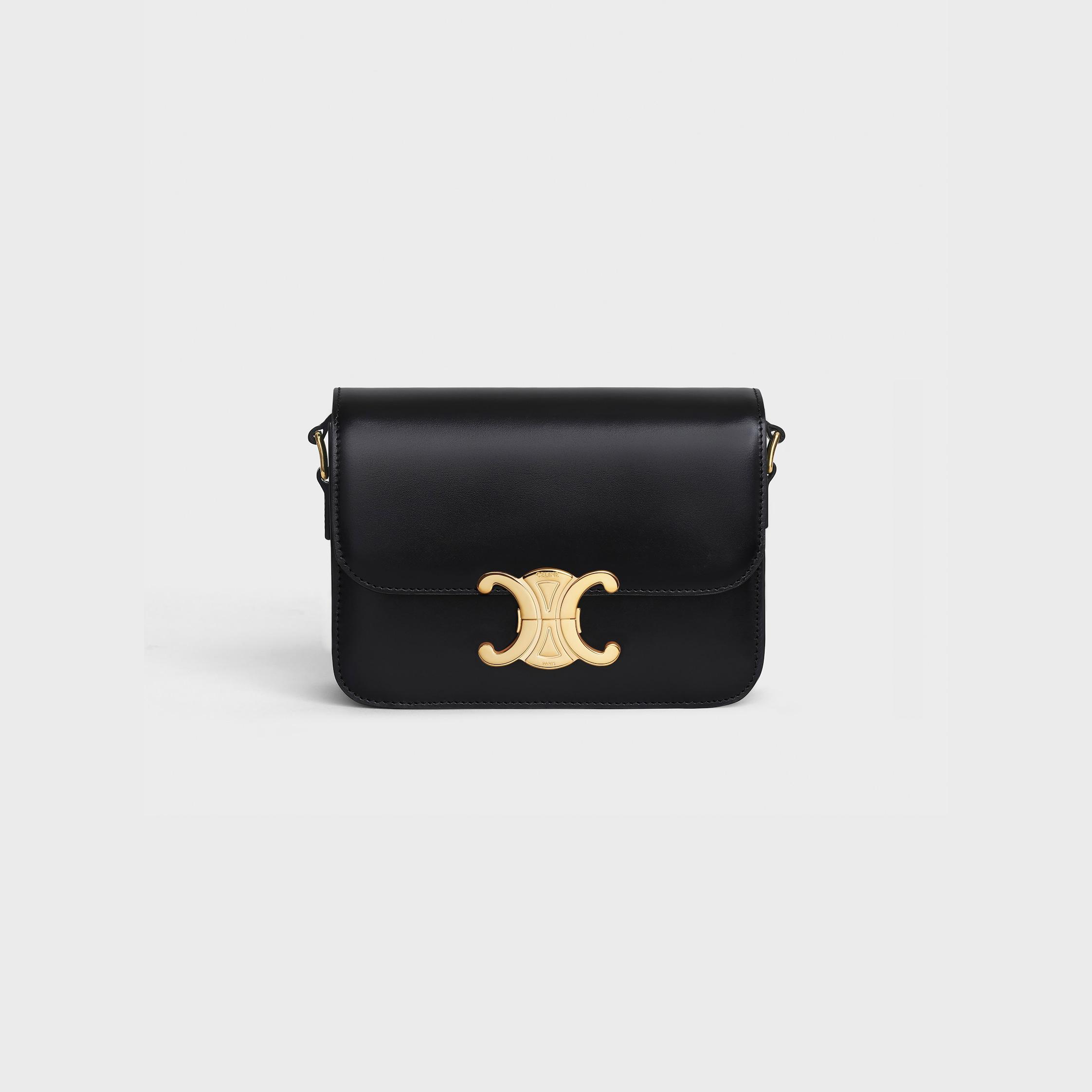 TEEN TRIOMPHE BAG IN shiny calfskin Product Image