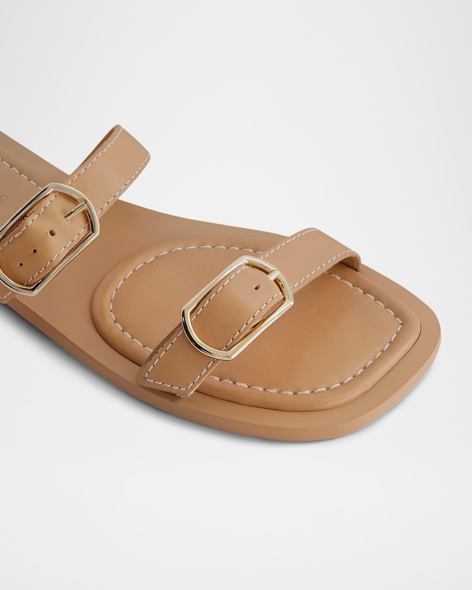 Arta Dual Buckle Slide Sandals Product Image