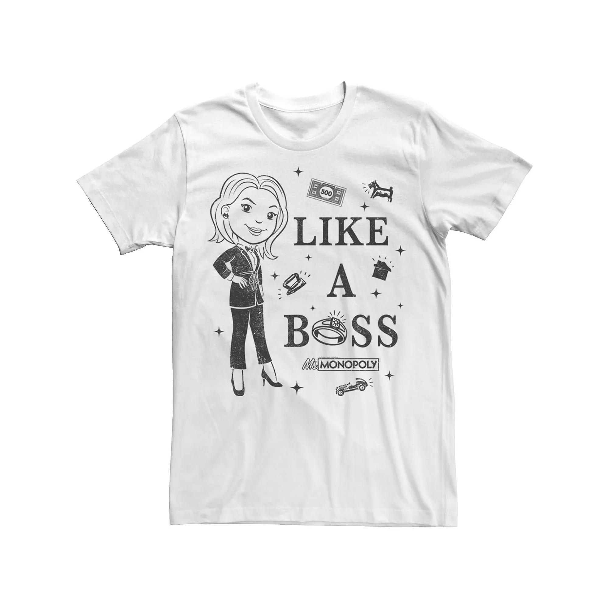 Men's Monopoly Ms. Monopoly Like A Boss Tee,  Product Image