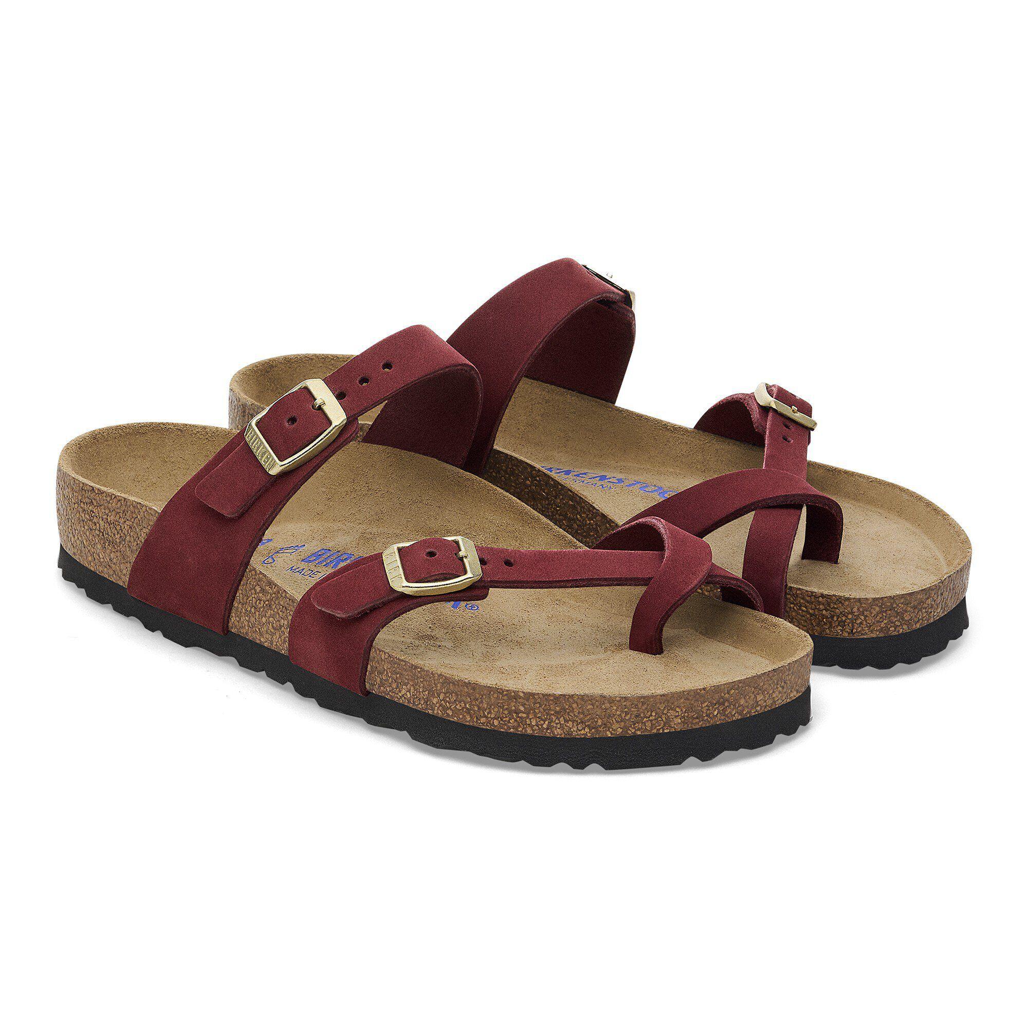 Mayari Soft Footbed Nubuck Leather Zinfandel Product Image