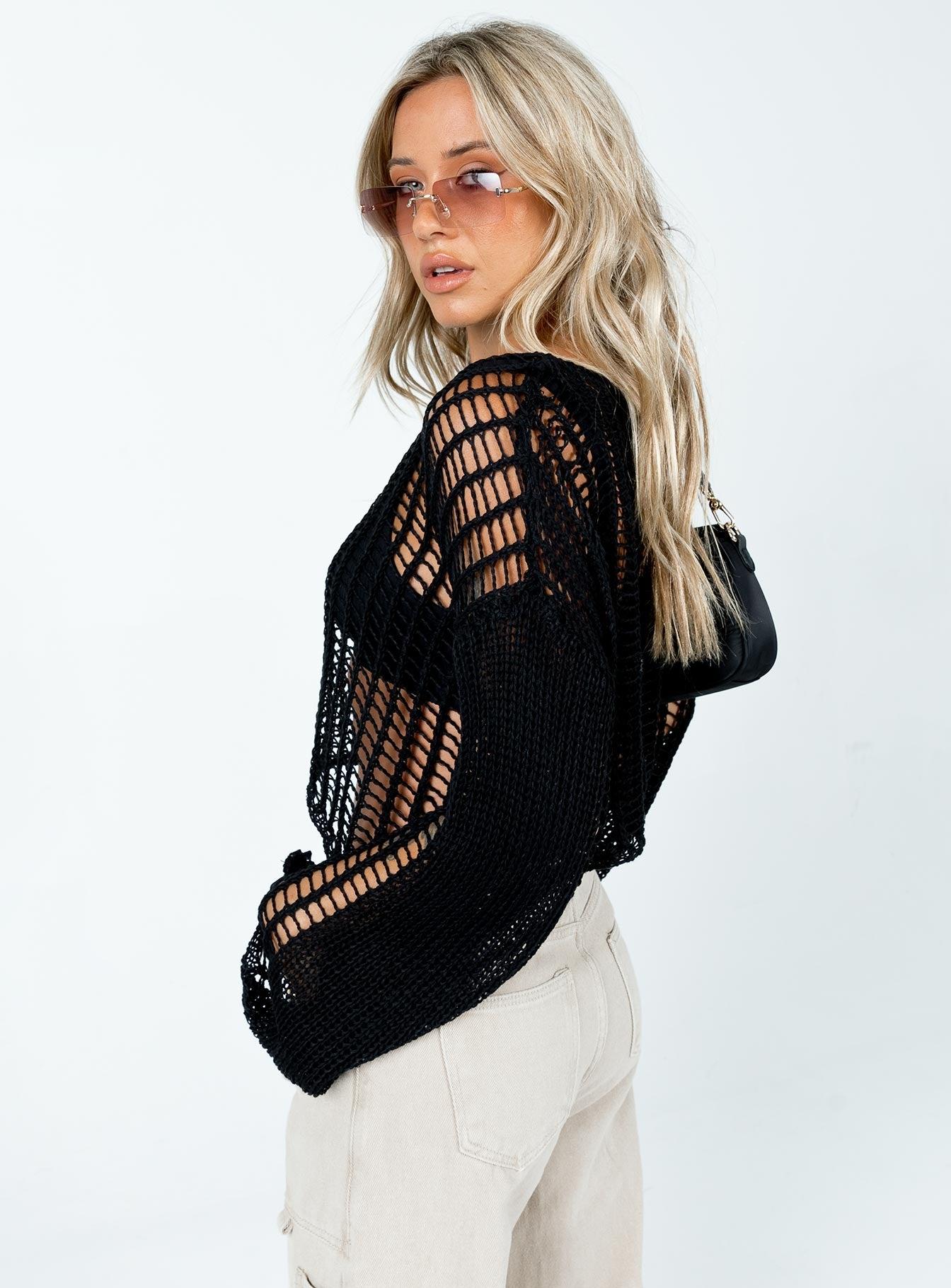 The Kennedy Sweater Black Product Image