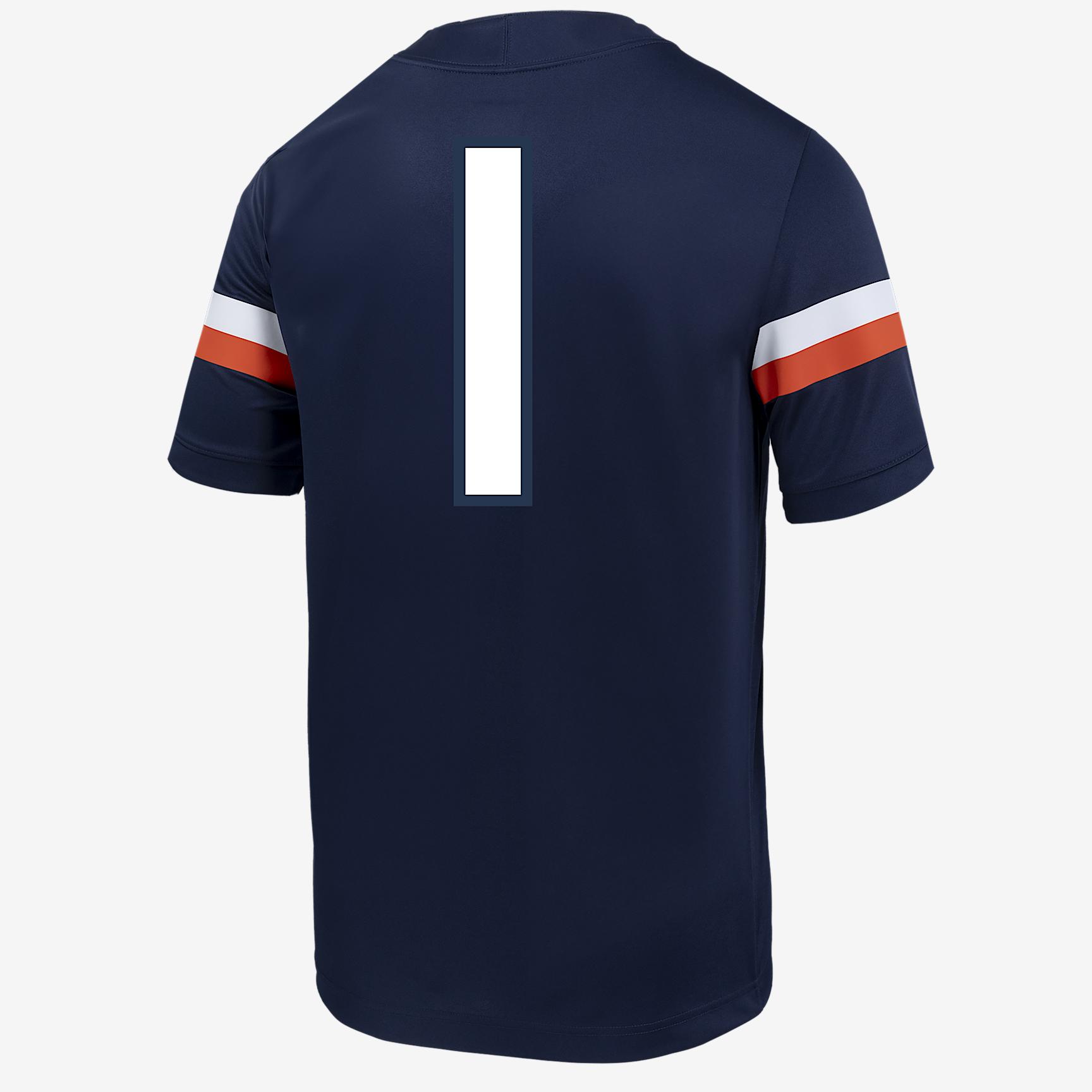 Virginia Nike Mens College Football Replica Jersey | P31811U372-NVY Product Image
