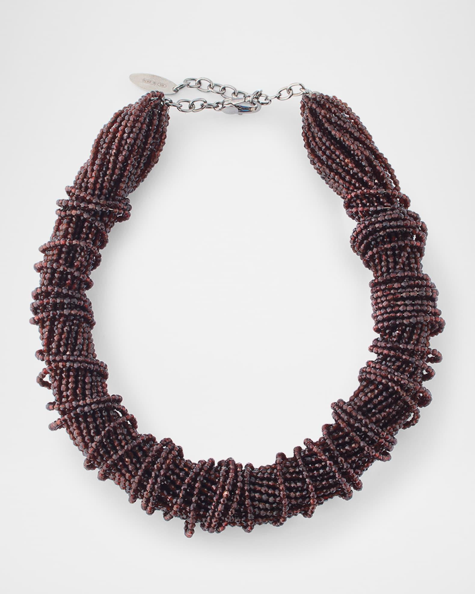 Glass Beaded Collar Necklace Product Image
