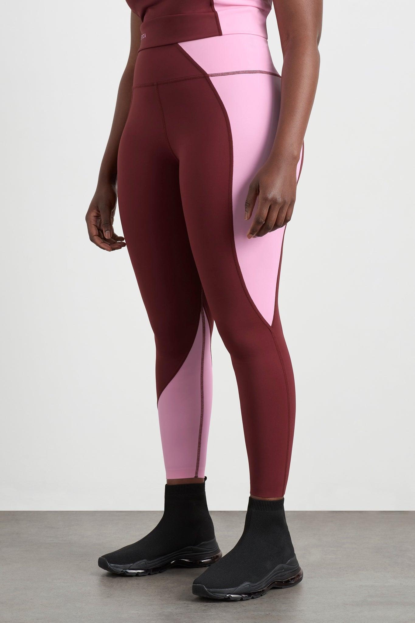 High Rise Colour Block 7/8 Legging 226 Product Image