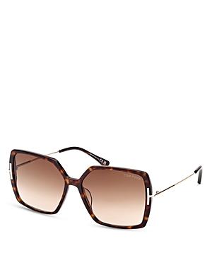 Womens Joanna 59MM Rectangular Sunglasses Product Image