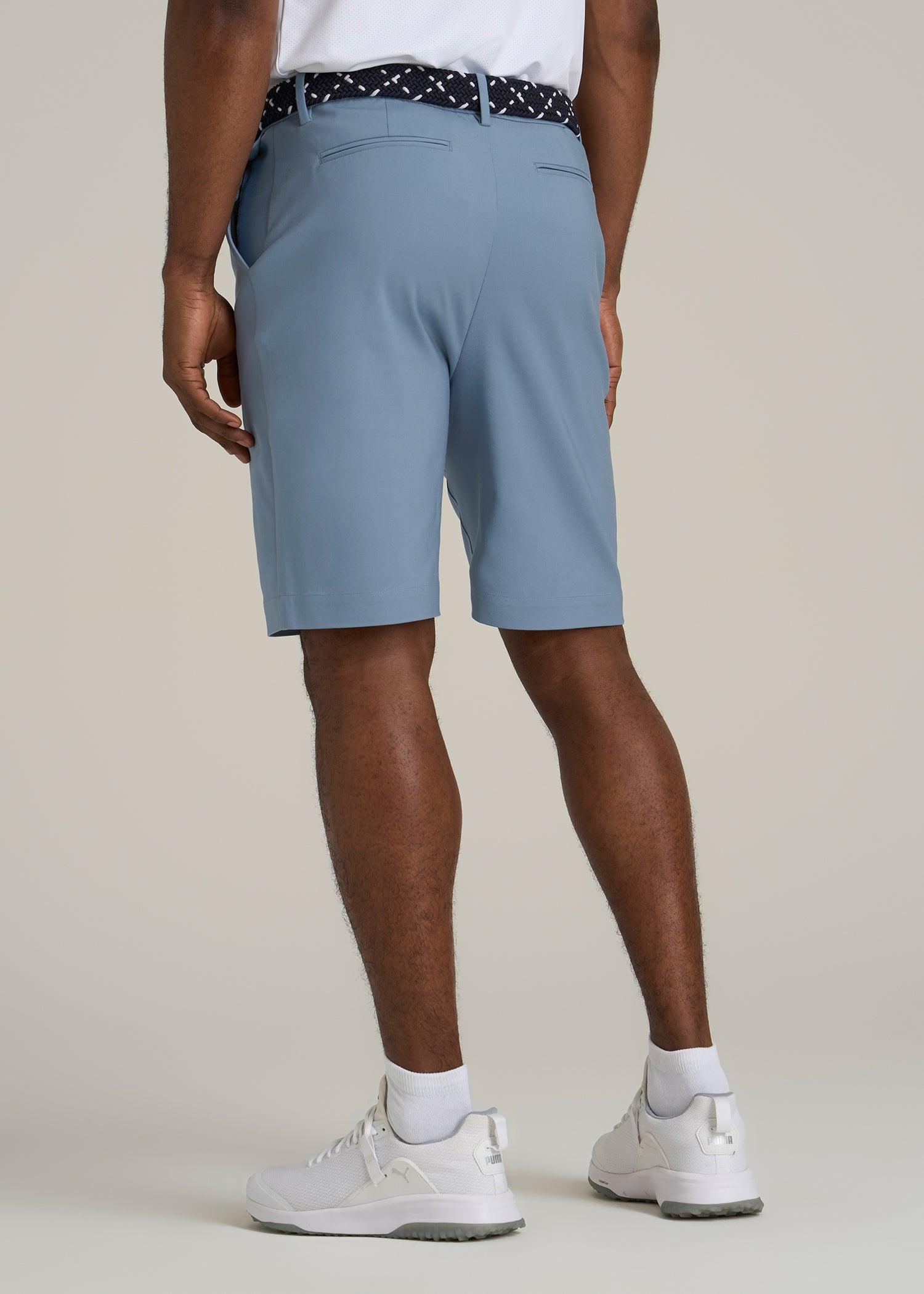 Tech Chino Shorts for Tall Men in Chambray Male Product Image
