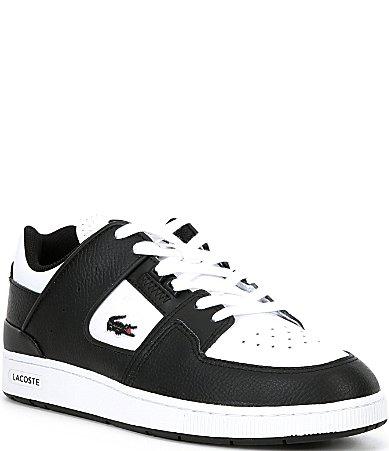 Lacoste Mens Court Cage Leather Sneakers Product Image