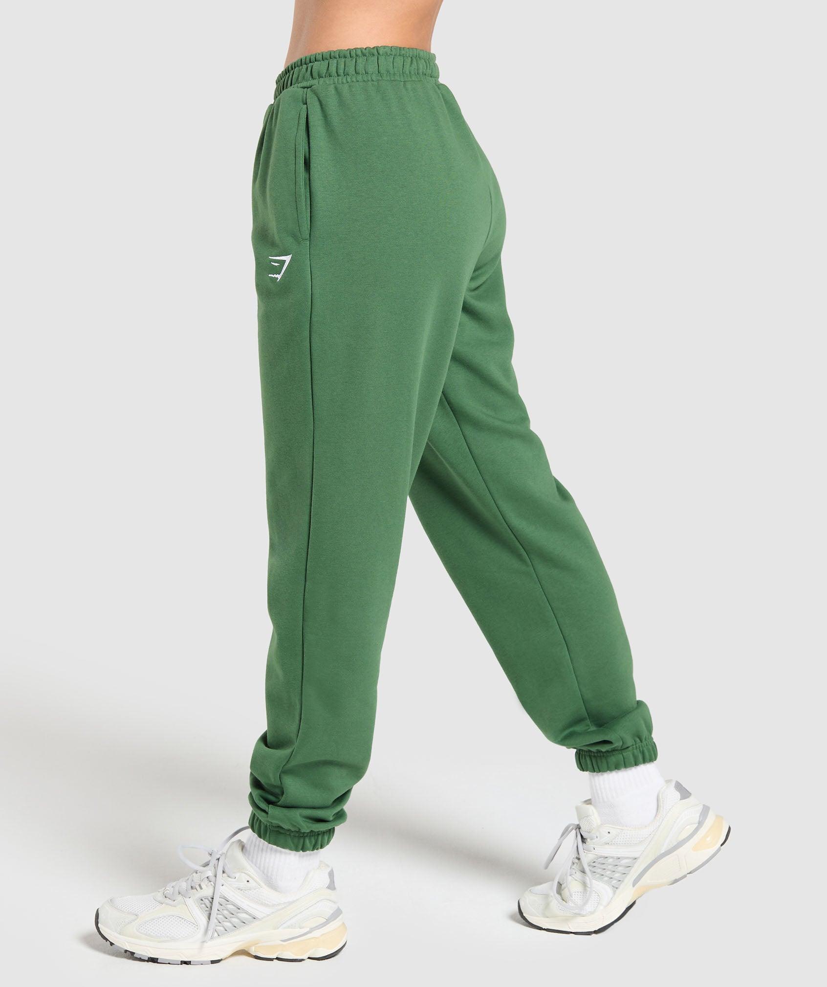 Gymshark Training Fleece Joggers - Classic Green Female Product Image