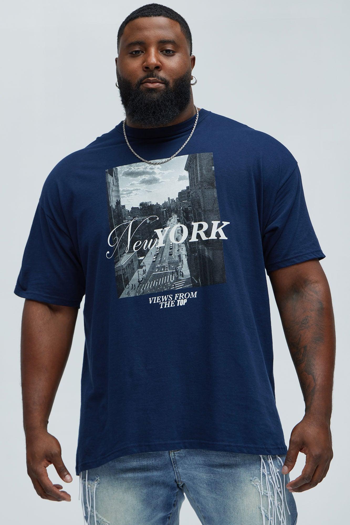 NYC View From The Top Short Sleeve Tee - Navy Product Image