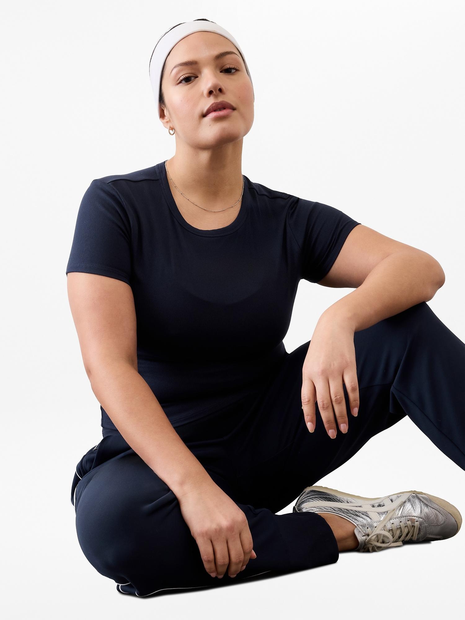 Signature Rib Crop Tee Product Image