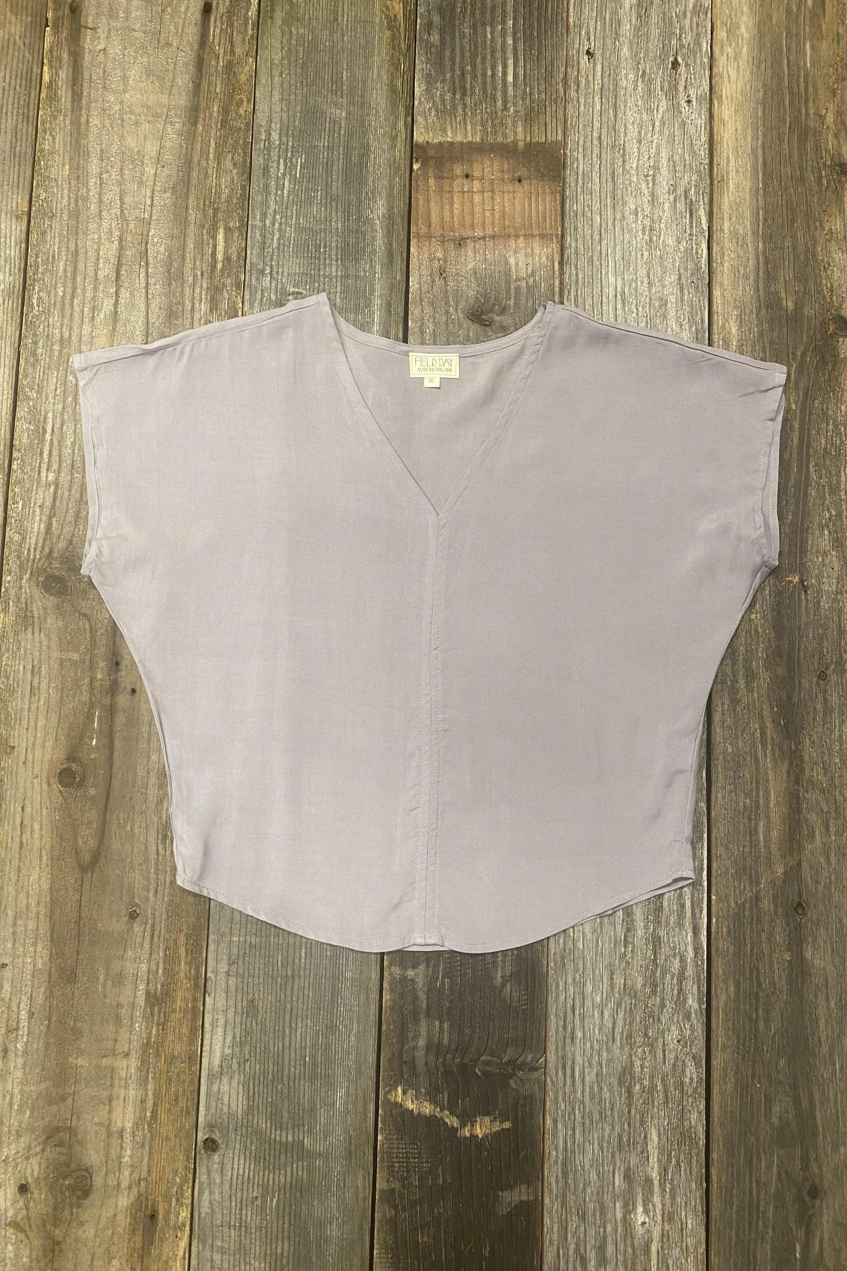 Dolman Top in Lavender Challis Product Image