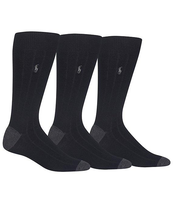 Polo Ralph Lauren Soft Touch Dress Socks Assorted 3-Pack Product Image