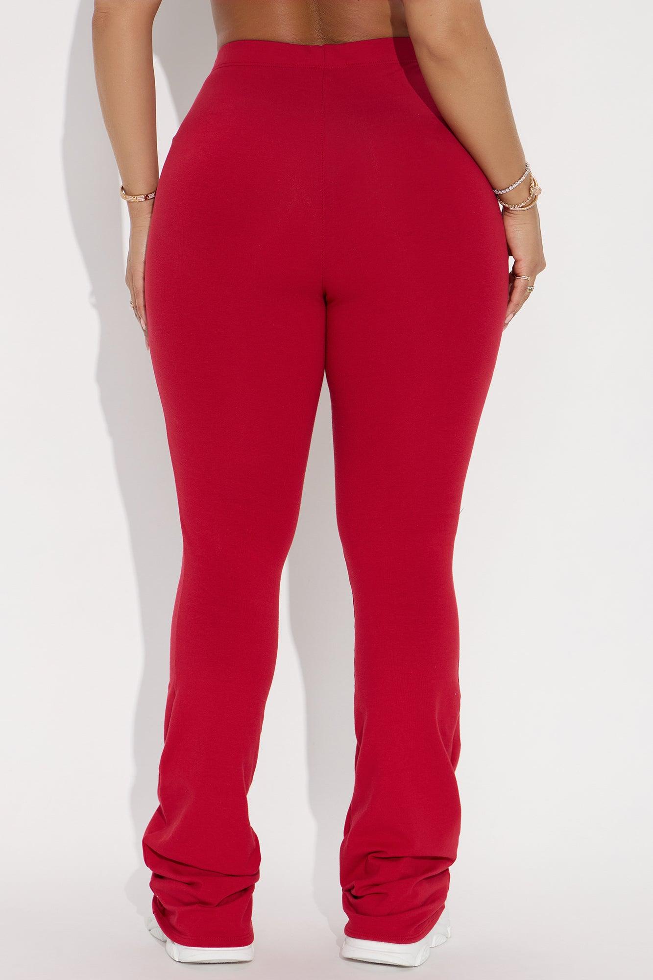 Adriana Flare Pant - Red Female Product Image