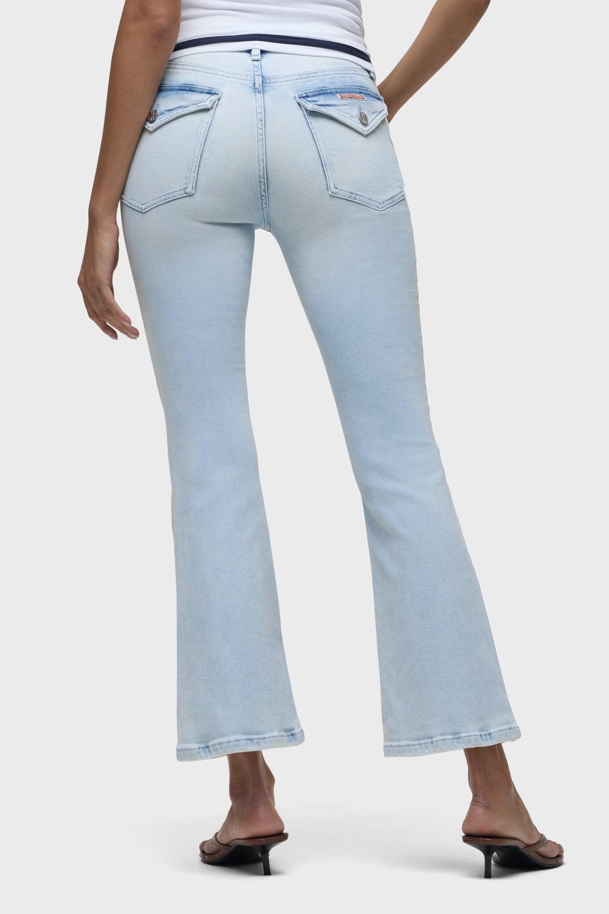 Barbara Flap Pocket Bootcut Crop Female Product Image