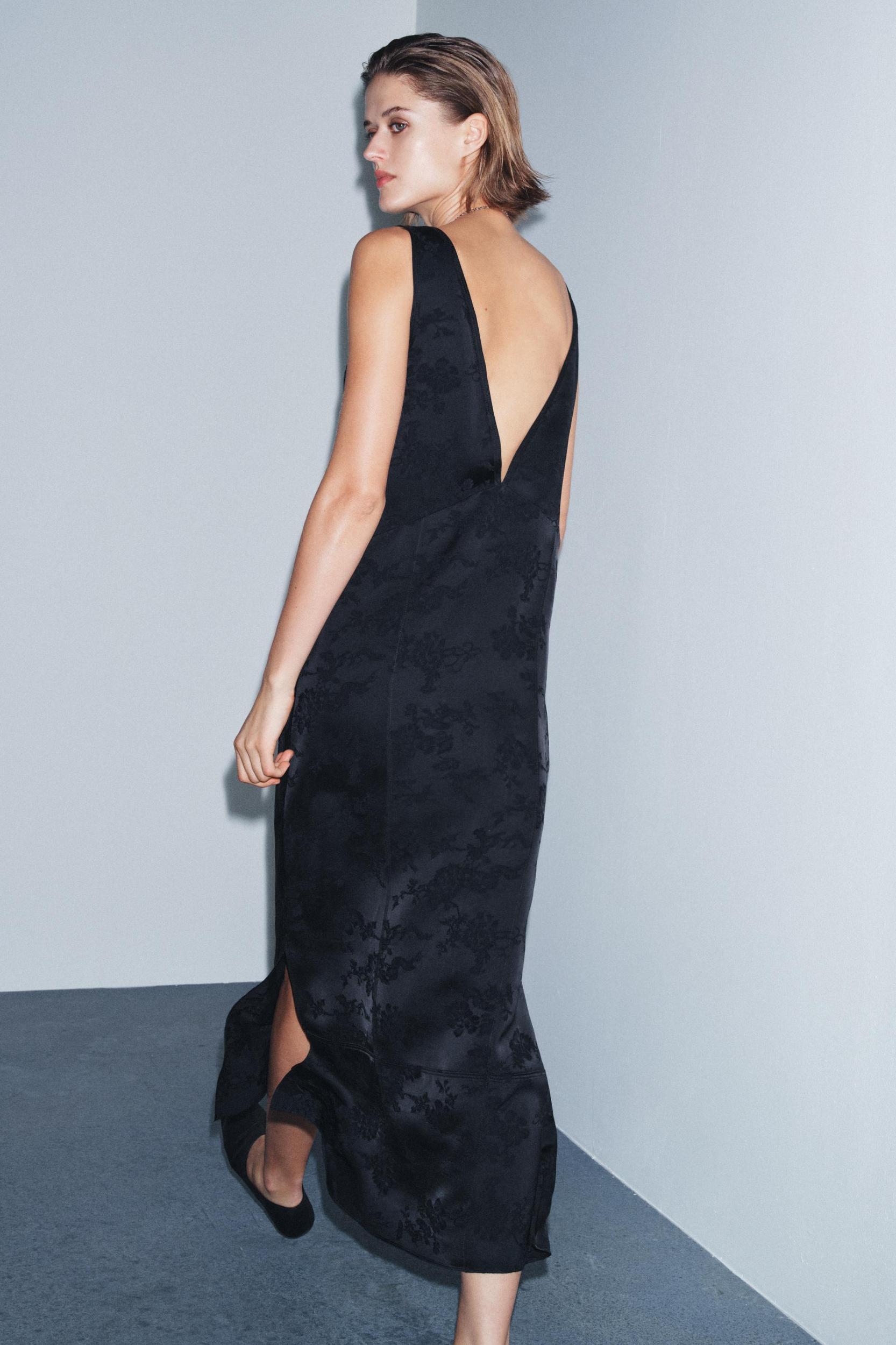 ZW COLLECTION LIMITED EDITION JACQUARD MIDI DRESS Product Image