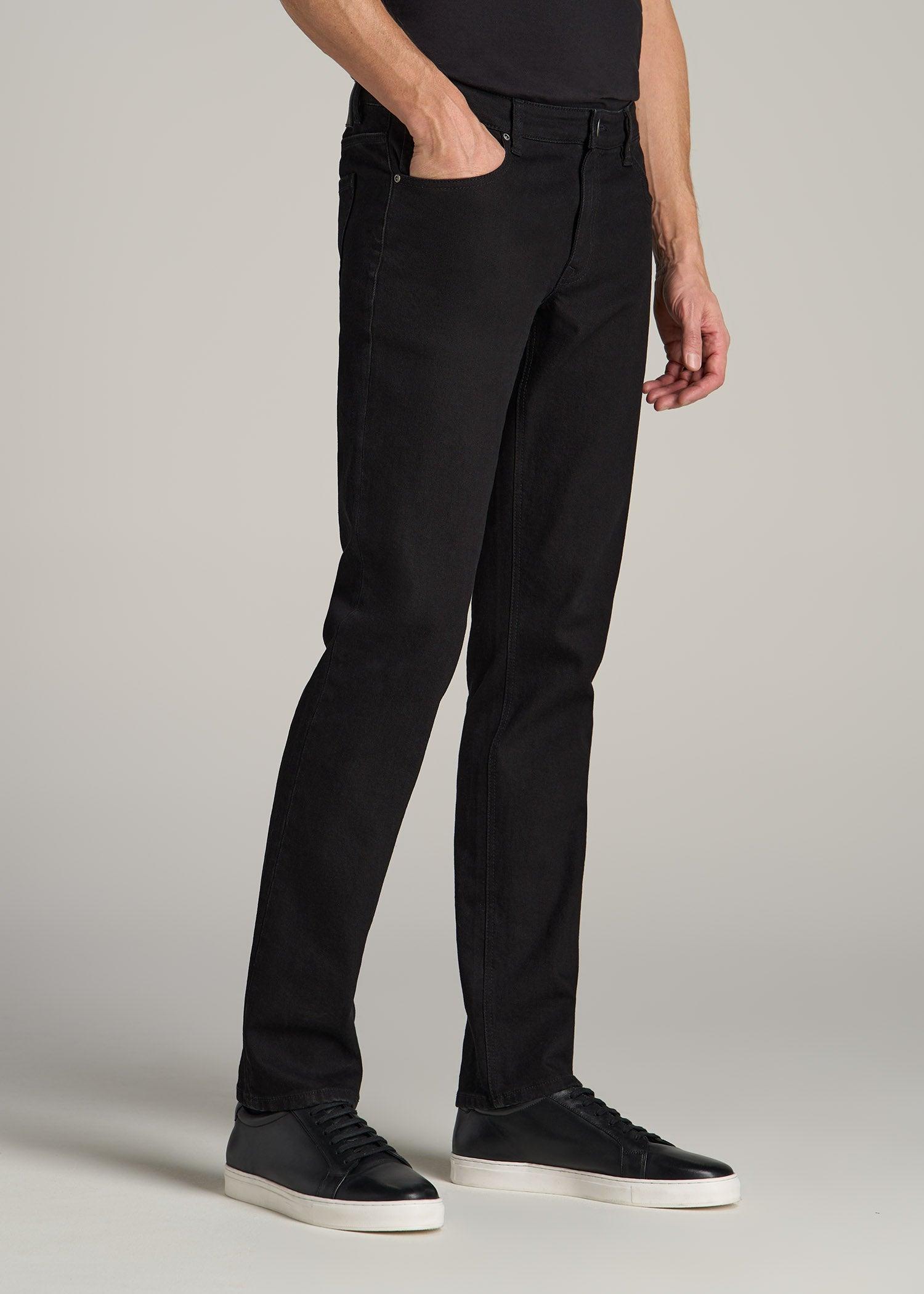 Carman TAPERED Jeans for Tall Men in True Black Male Product Image