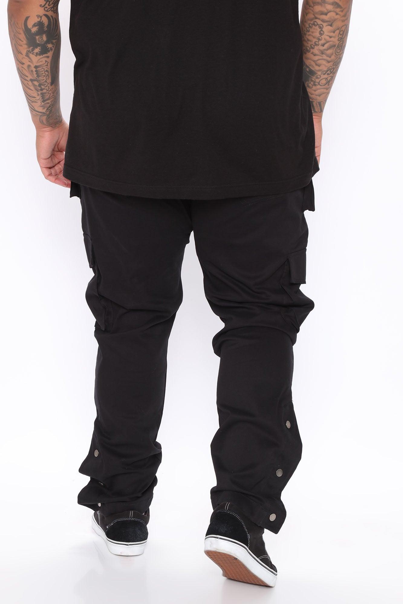 Worker Slim Cargo Pants - Black Product Image