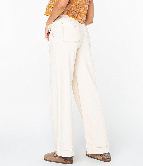 Roxy Wandering Shores Denim Jeans Product Image