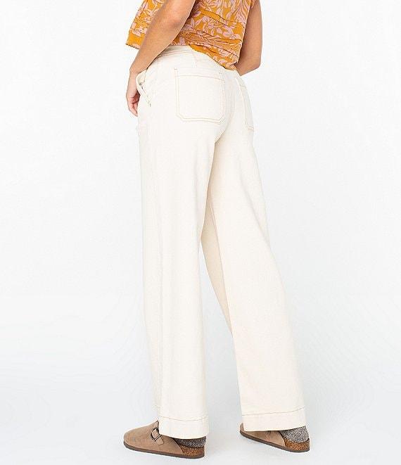 Roxy Wandering Shores Denim Jeans Product Image