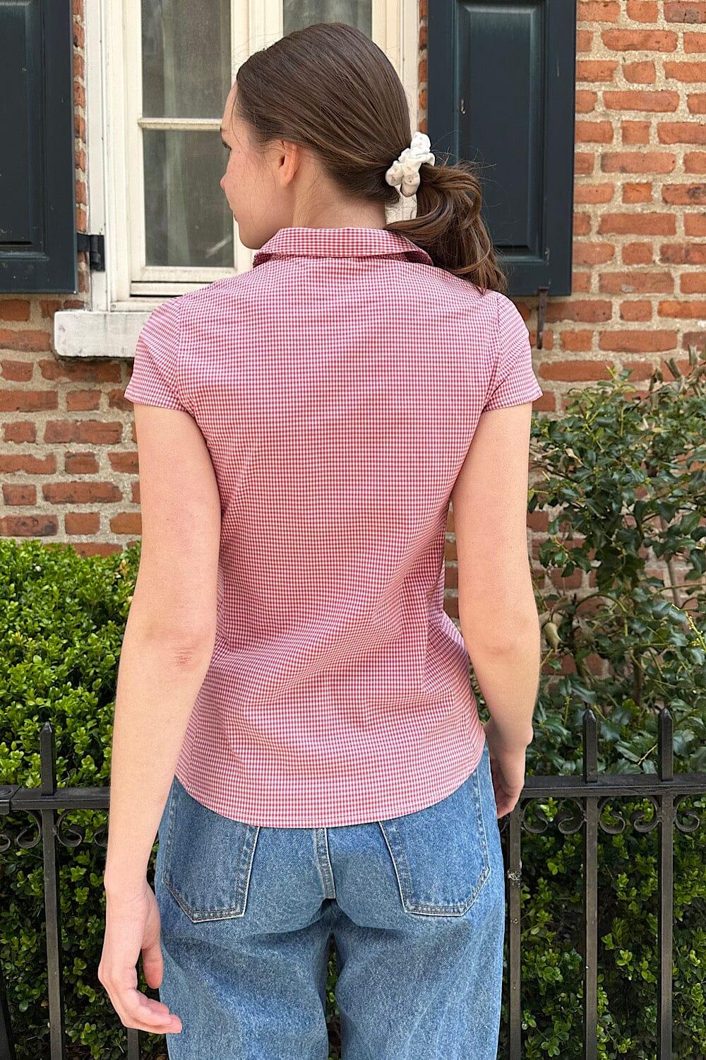 Rue Plaid Top Product Image