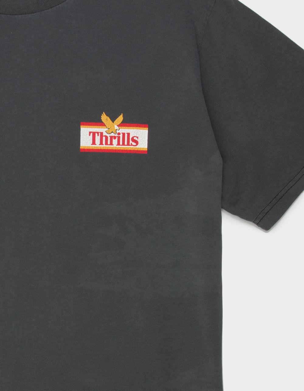 THRILLS Never Stop Mens Tee - BLACK Product Image