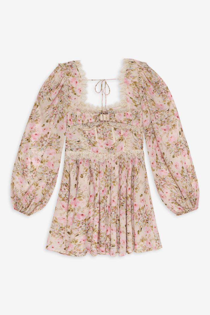 Emmaline Mini Dress — Yellow Product Image