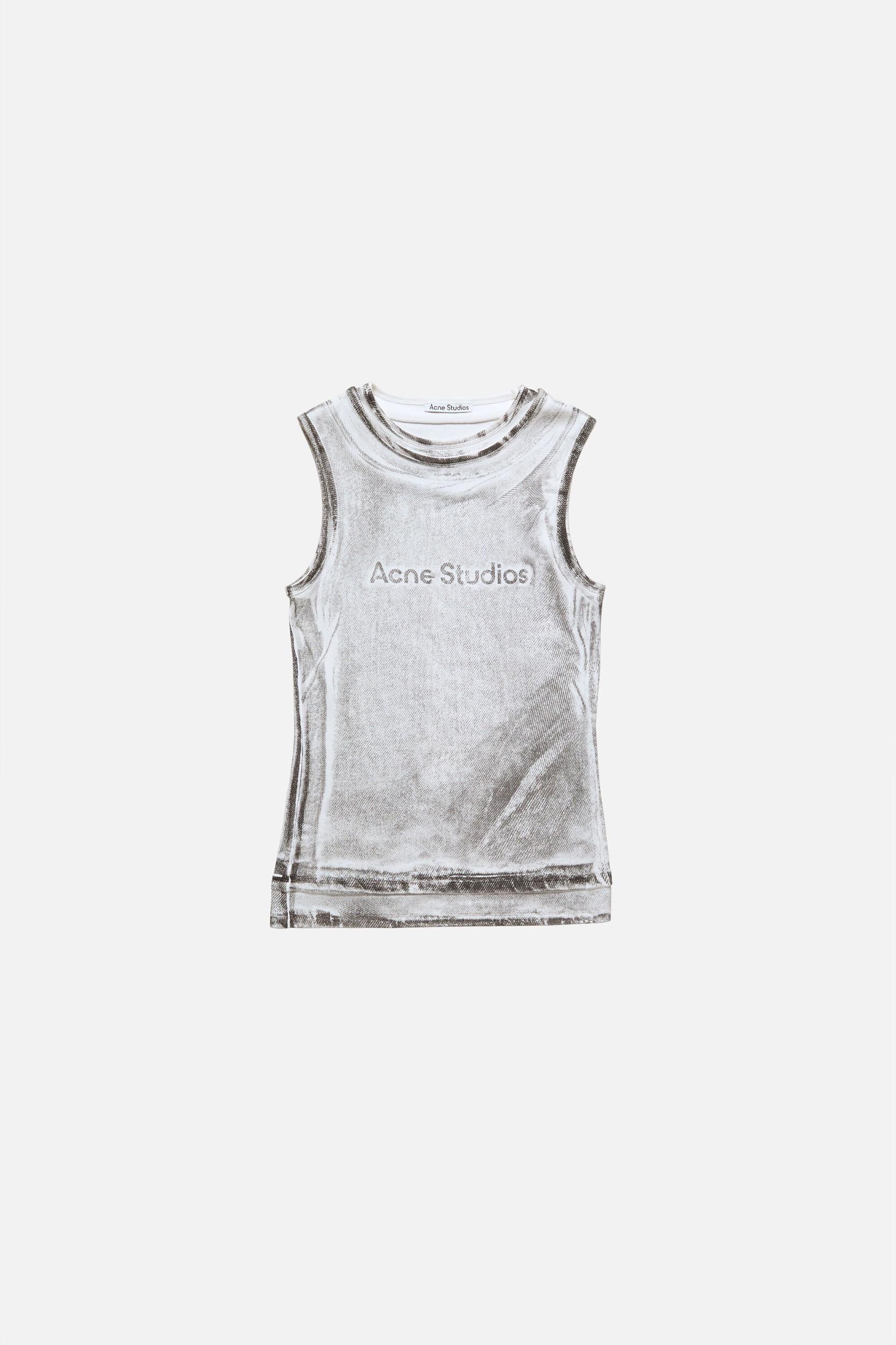 Layered logo tank top Product Image