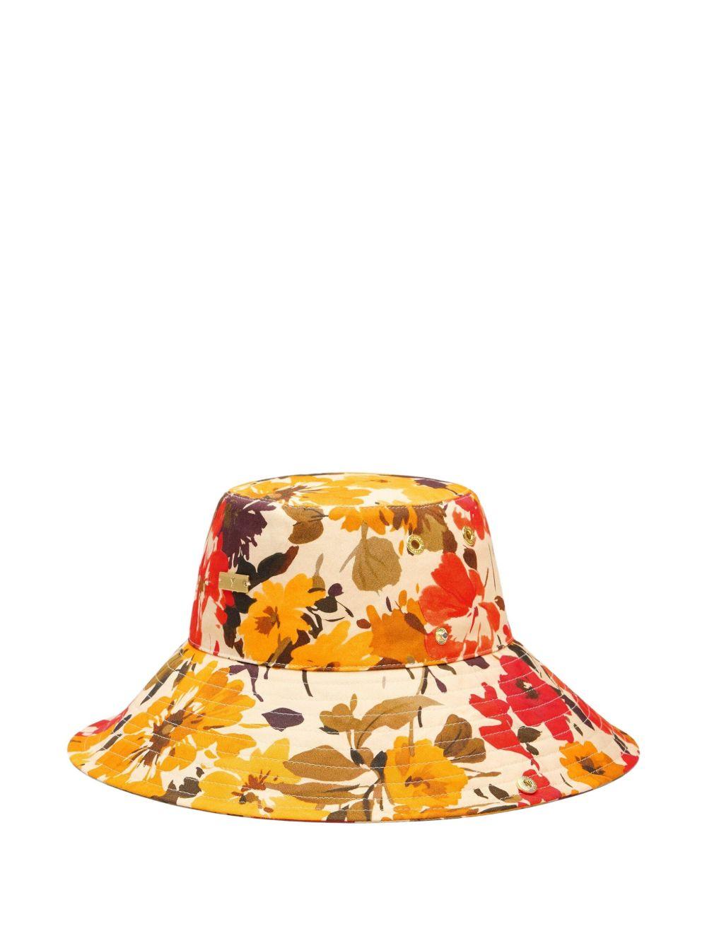floral-print bucket hat Product Image