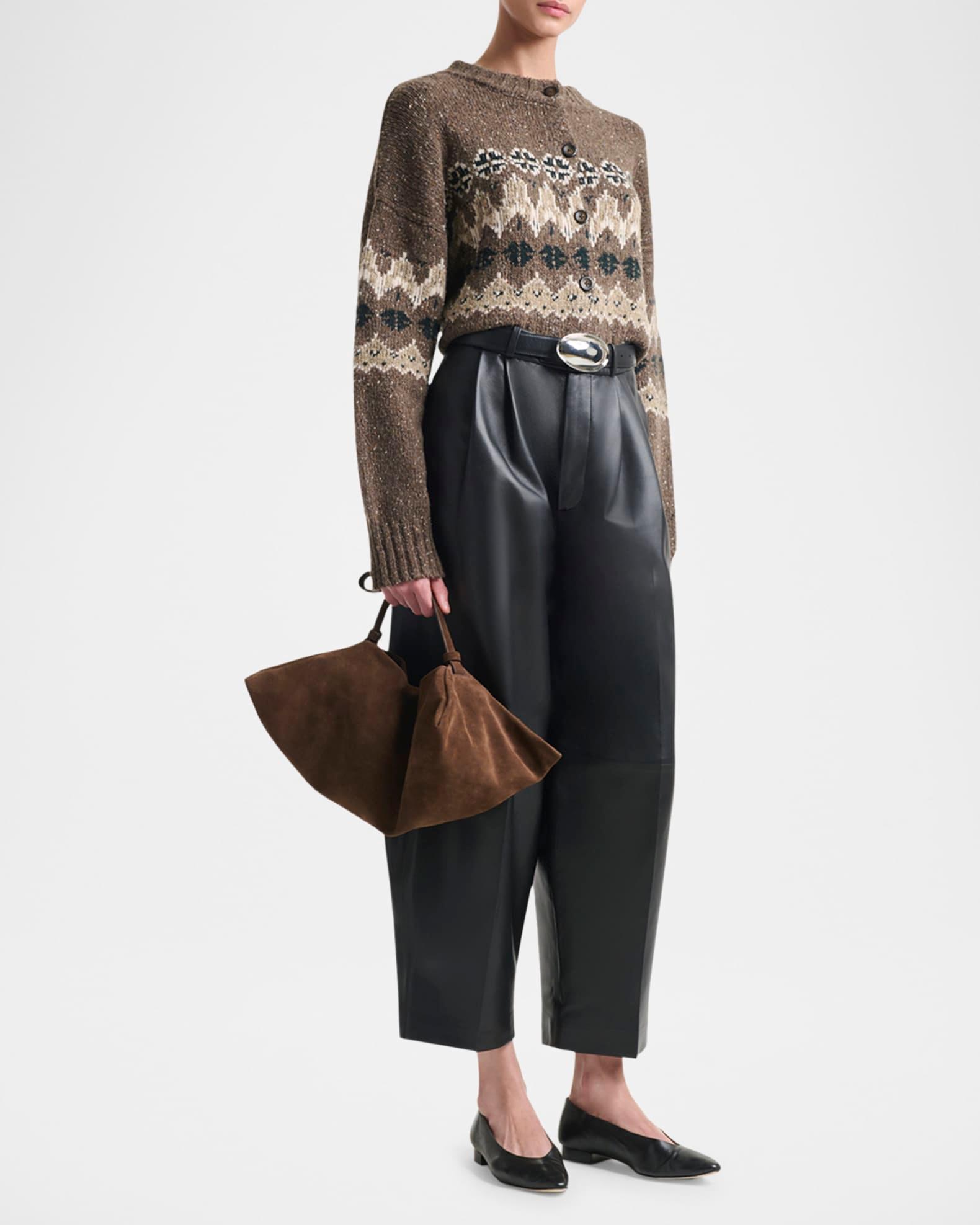 Cammie Fair Isle Crop Cardigan Product Image