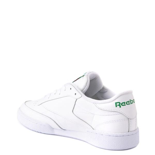 Mens Reebok Club C 85 Athletic Shoe - White / Green Product Image