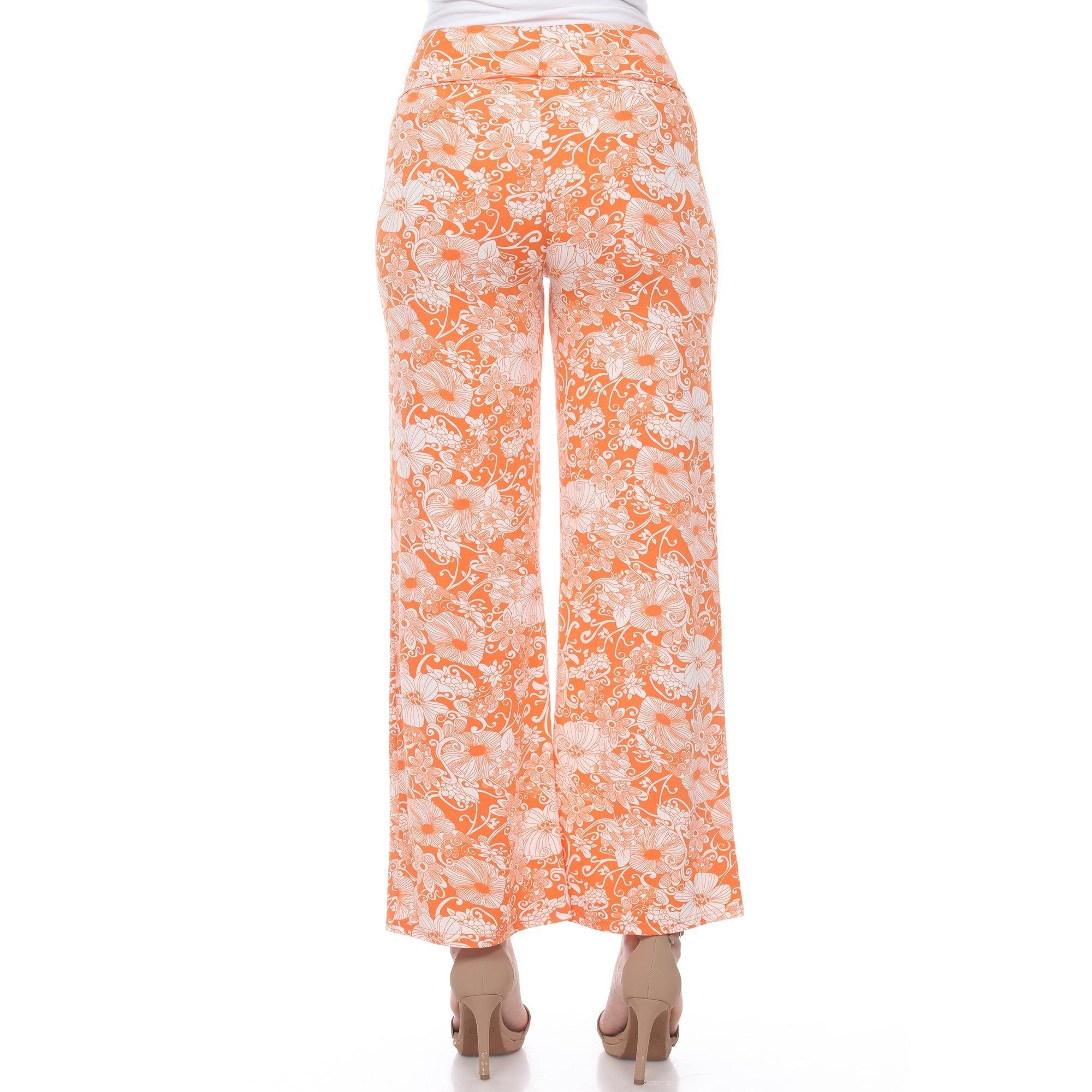Floral Paisley Palazzo Pants Product Image