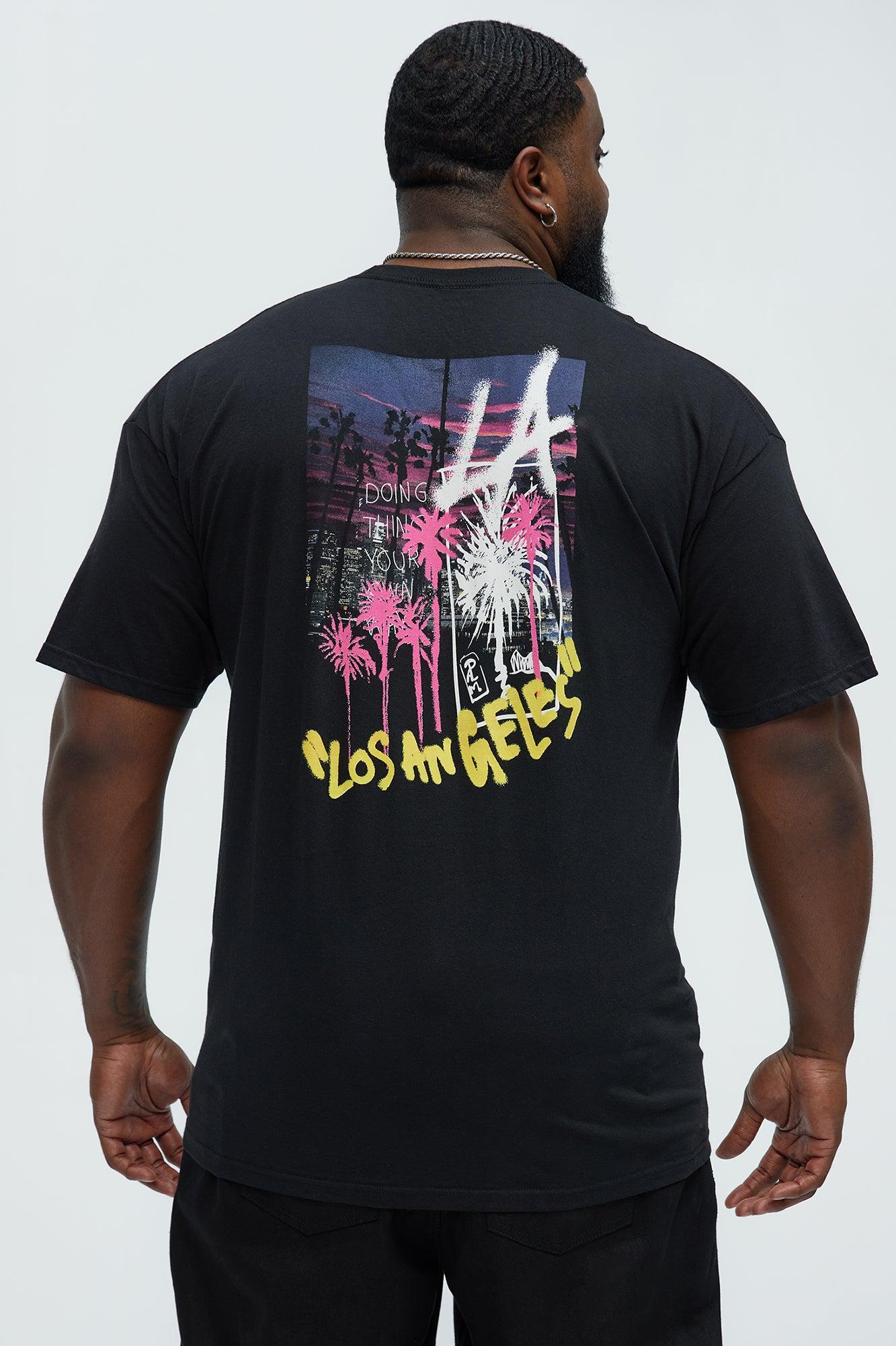 Welcome To ″LA″ Short Sleeve Tee - Black Product Image