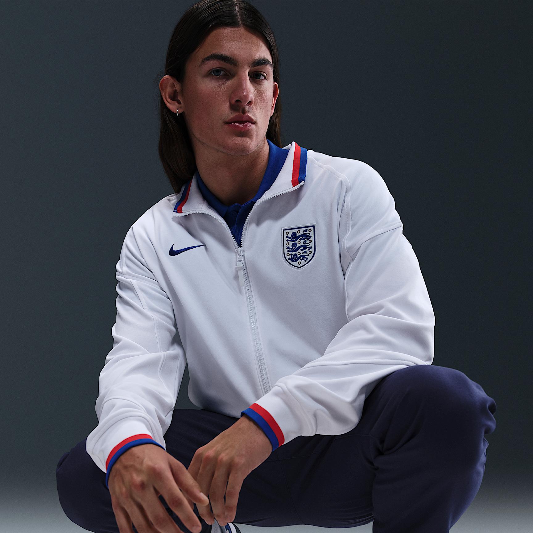 England Academy Pro Nike Mens Dri-FIT Soccer Anthem Jacket | FZ9389-100 Product Image