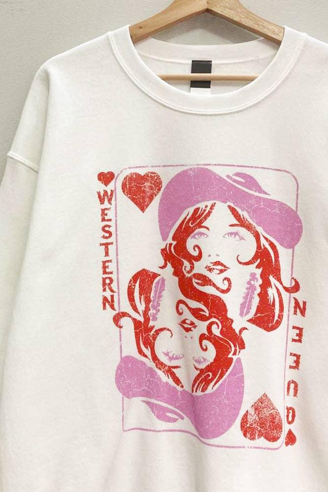Western Queen Sweatshirt Product Image