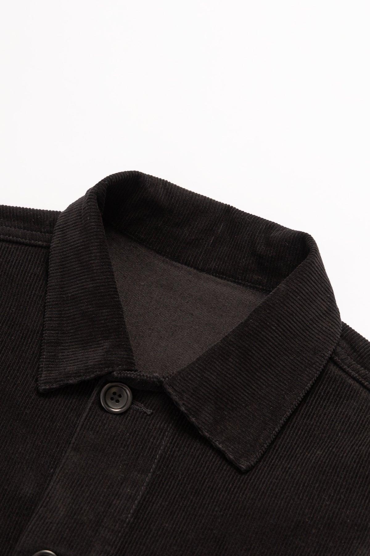 Corduroy Chore Shirt - Black Product Image