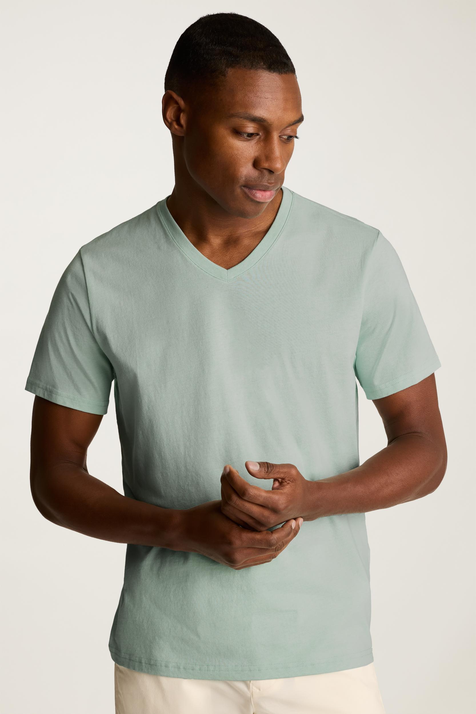 Forever Soft Cotton  V-Neck Tee Product Image