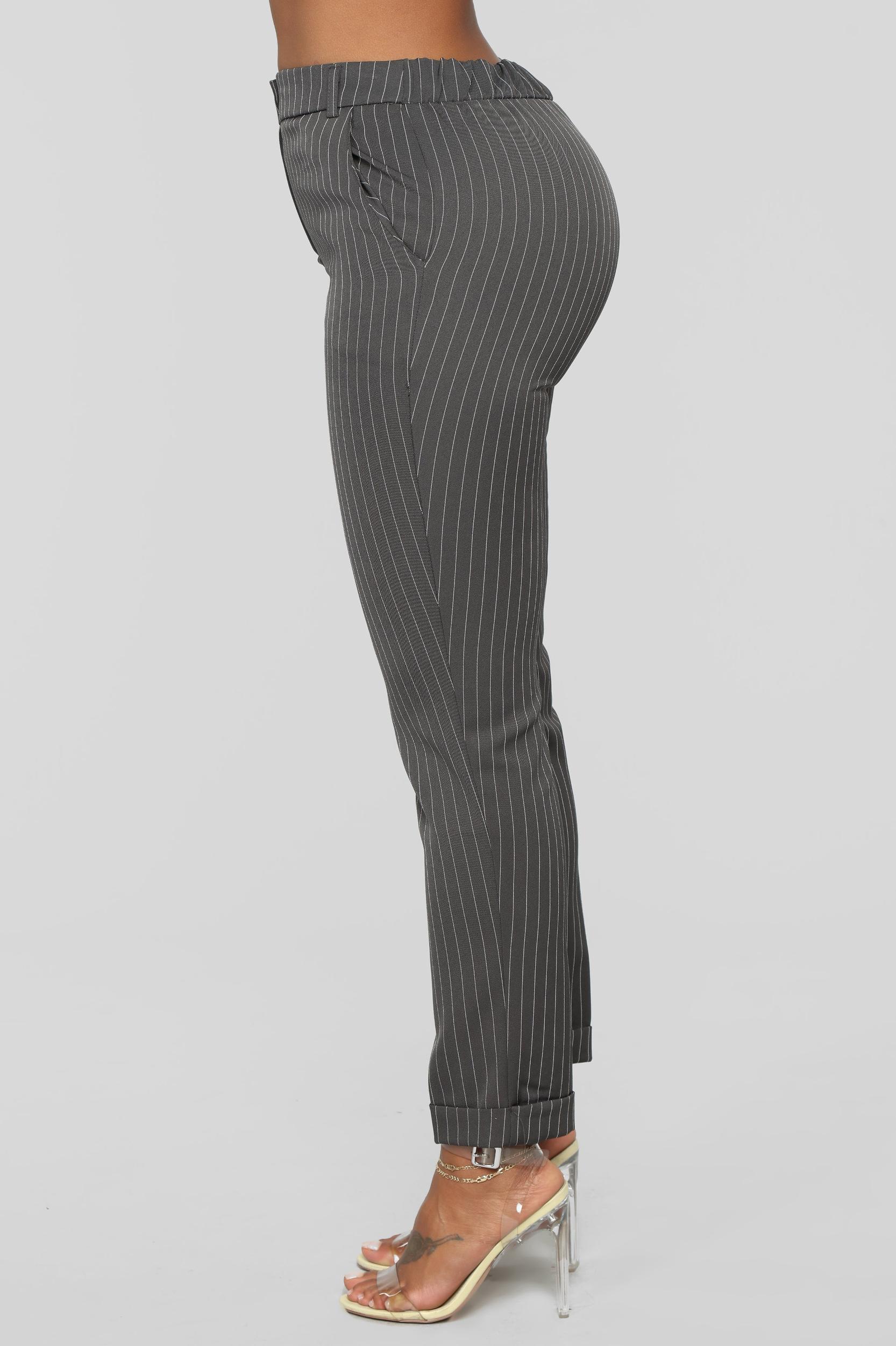 Business As Usual Pants - Grey/Combo Product Image