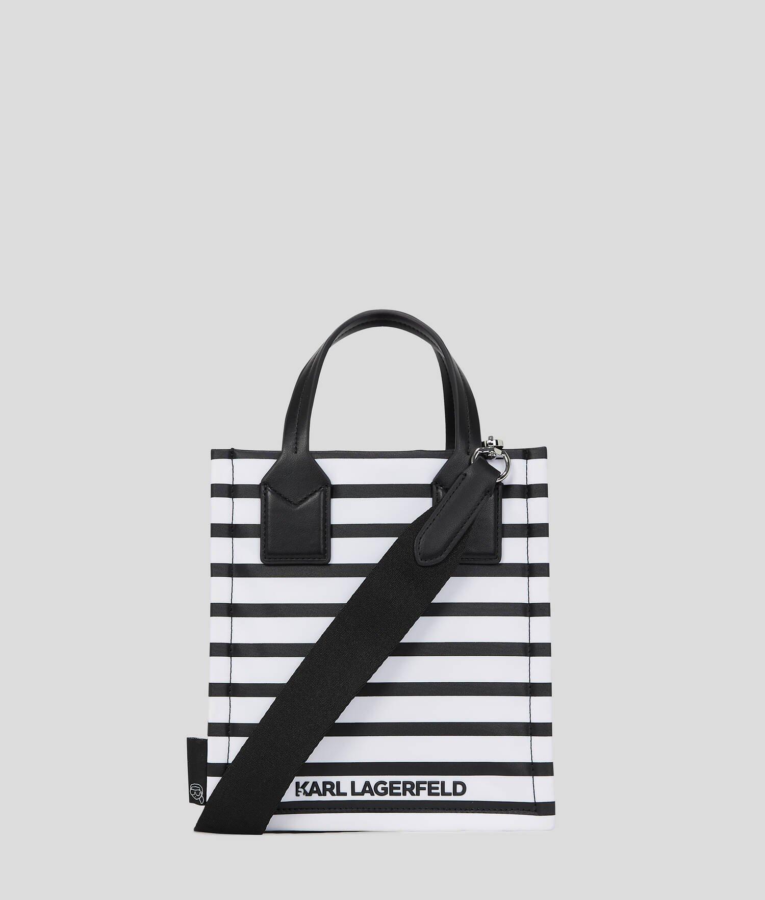IKON STRIPED SMALL TOTE BAG Product Image