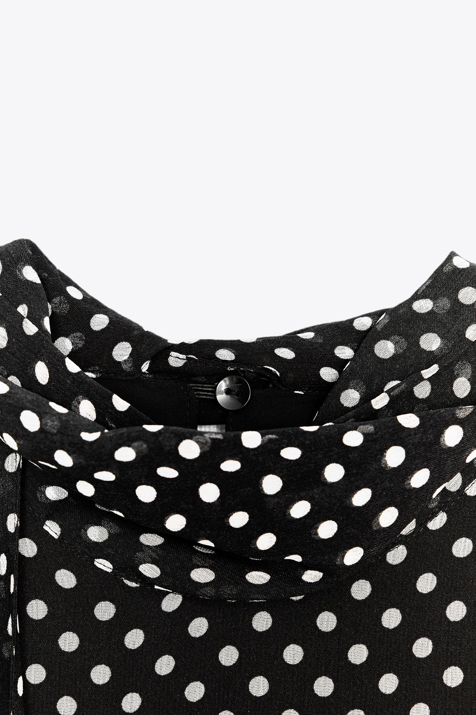 ZW COLLECTION HALTER POLKA DOT DRESS Product Image