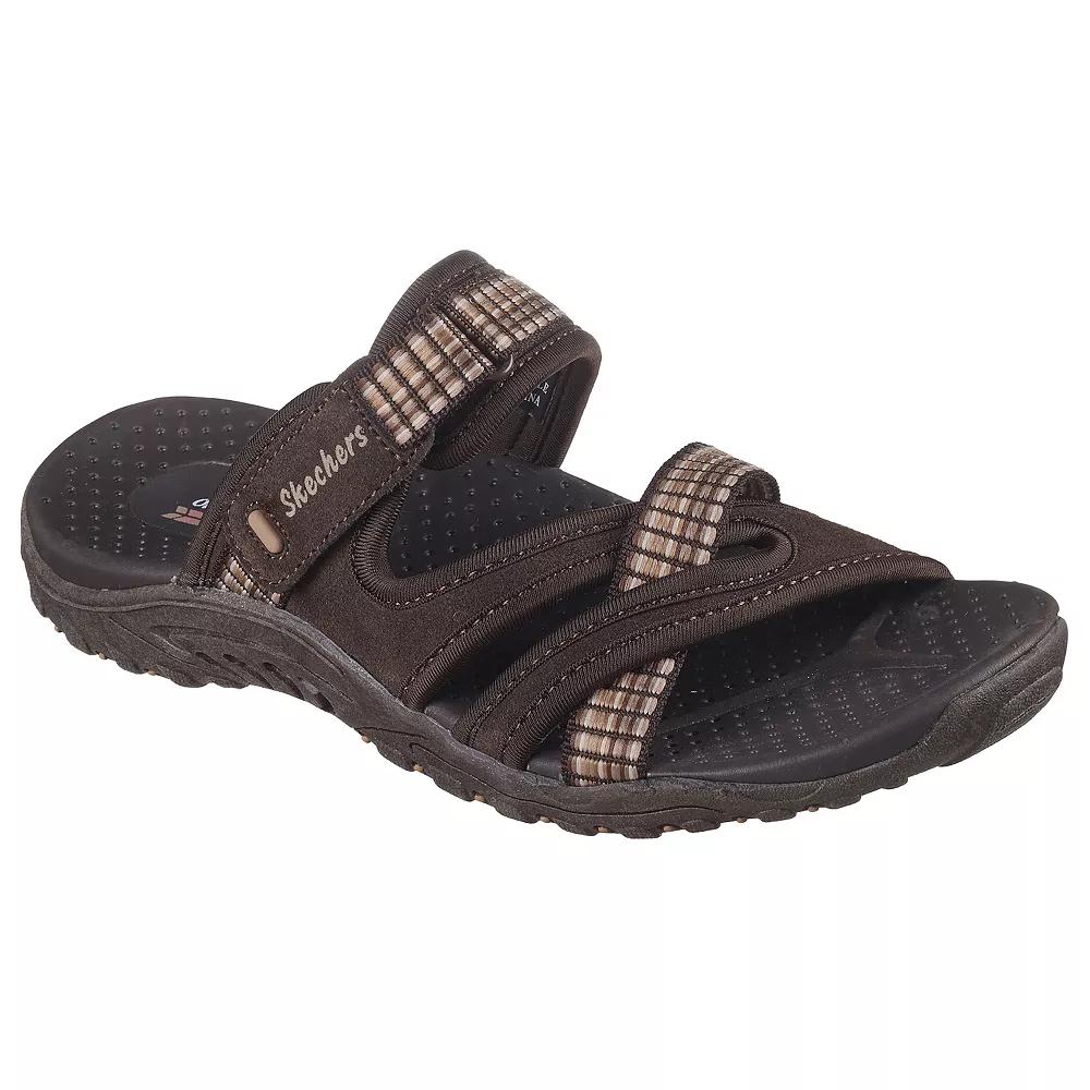 Skechers Reggae Color-Full Womens Trail Sandals Brown Product Image