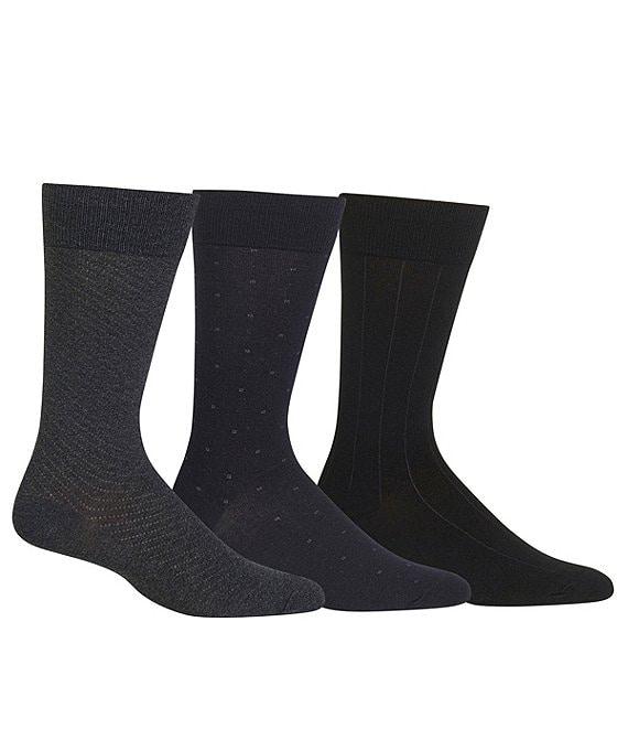 Polo Ralph Lauren Combed Cotton Dress Socks- 3 Pack Product Image