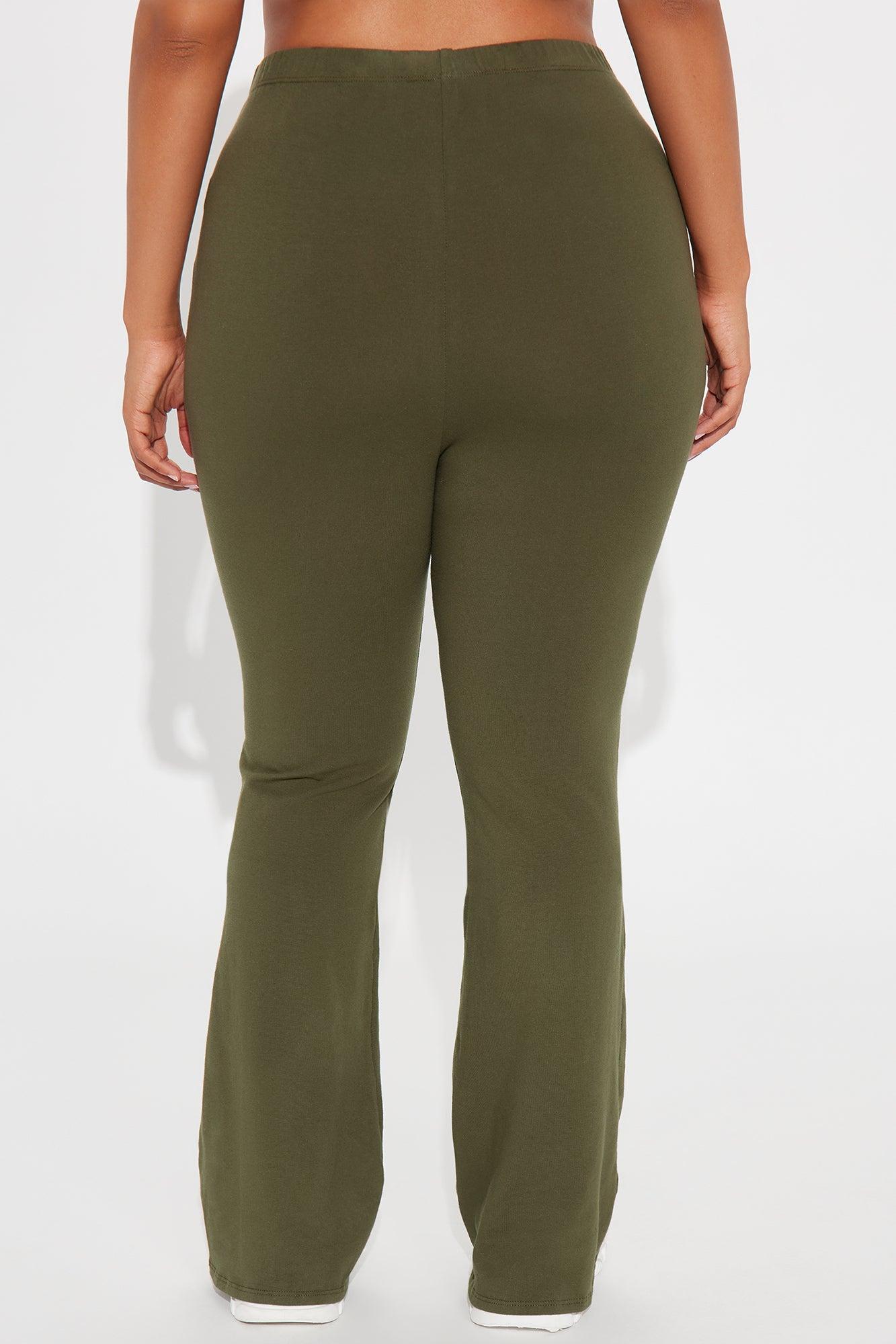 Adriana Flare Pant - Dark Olive Female Product Image