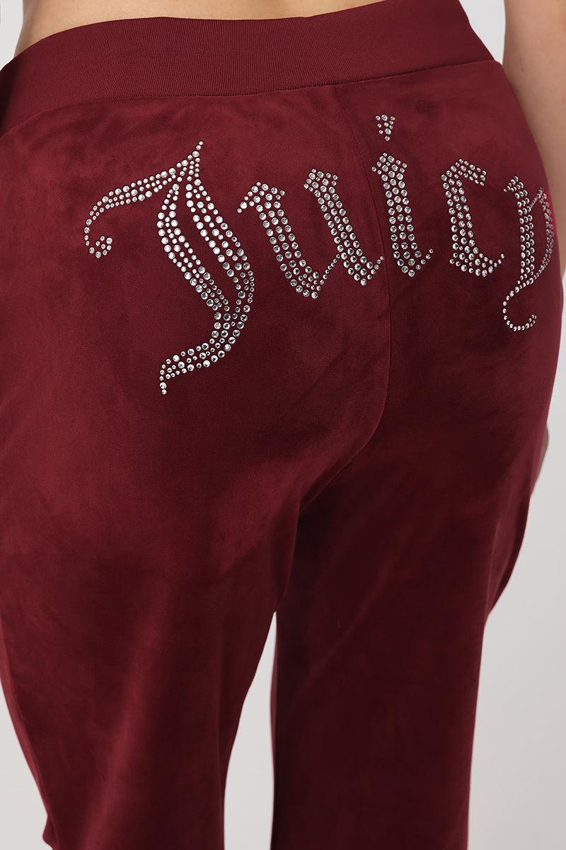 OG Big Bling Velour Track Pants Product Image