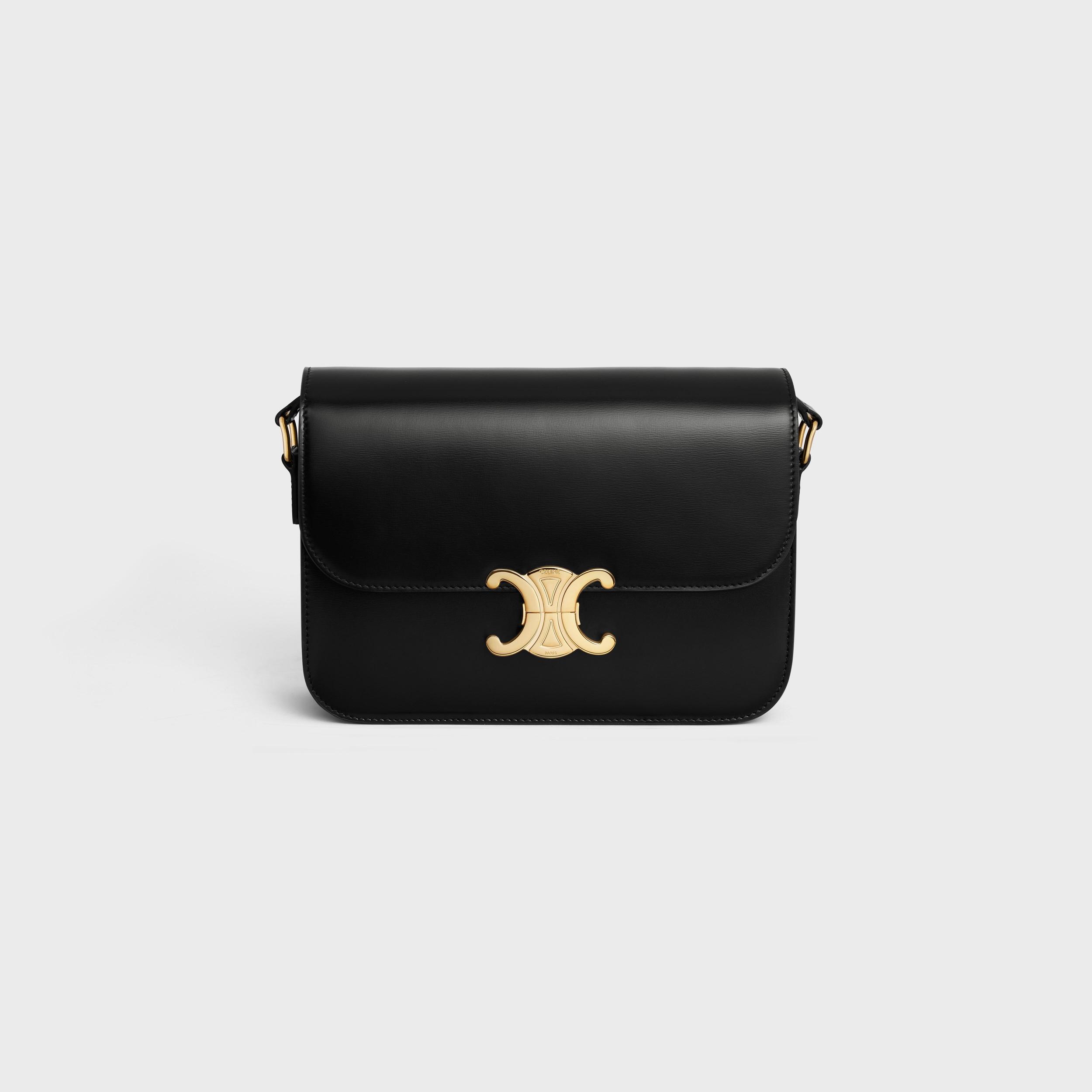 CLASSIQUE TRIOMPHE BAG IN shiny calfskin Product Image