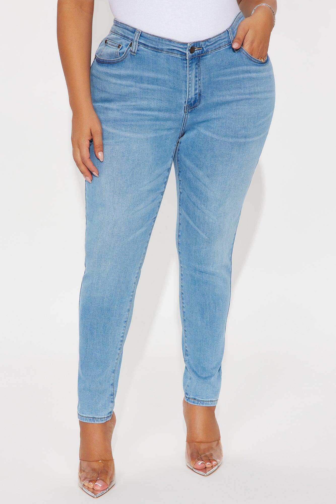 Classic Premium High Rise Skinny Jeans - Light Wash Female Product Image